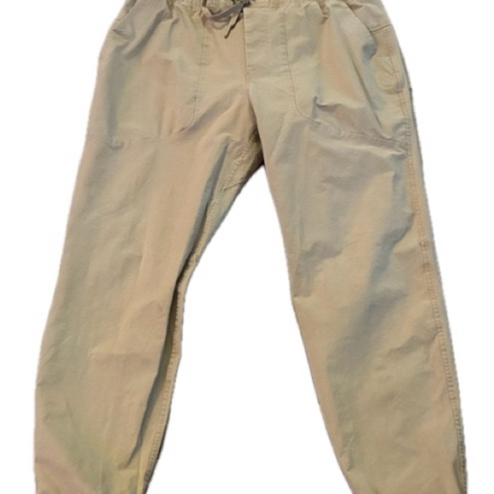 Lululemon Athletica Khaki Cropped Pants - Picture 4 of 5